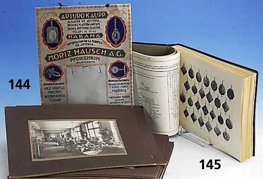 Hauptkatalog der Juwelierfirma Moritz Hausch, um 1910, Über 4000 GegenstÄnde abge- bildetr: Uhren, Juwelen, Ketten u.a., gemacht fÜr den ...