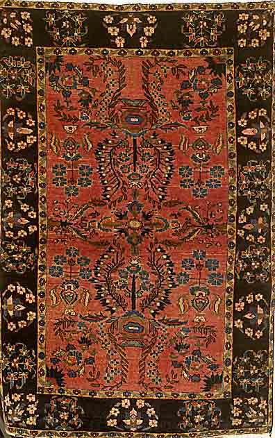 Sarogh US Re-Import, Persien, um 1920, Wolle auf Baumwolle, ca. 147 x 97 cm, SchÄtzwert: 1200.- EURO, EHZ: 4