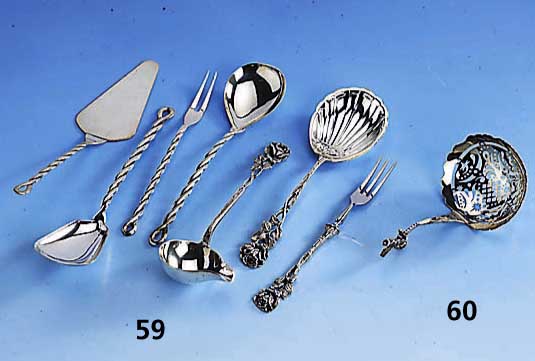 SieblÖffel, Niederlande 19. Jhd., 975er Sil- ber, Laffe mehrfach durchbrochen gesÄgt, verschiedene Dekore, vollpunziert, Meistermar- ke unged., ...