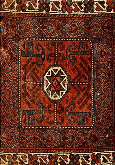 Taschenfront Belutsch, Persien, um 1900, Wolle auf Wolle, ca. 68 x 64 cm, SchÄtzwert: 750.- EURO, EHZ: 4, 5335