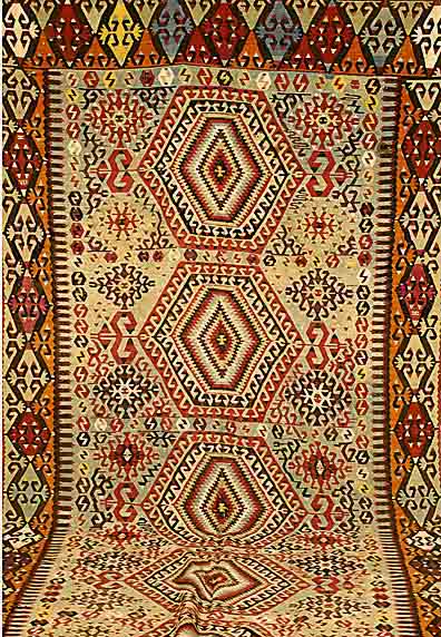 Konya, TÜrkei, um 1900, Wolle auf Wolle, ca. 384 x 180 cm, SchÄtzwert: 2200.- EURO, EHZ: 4, 5271