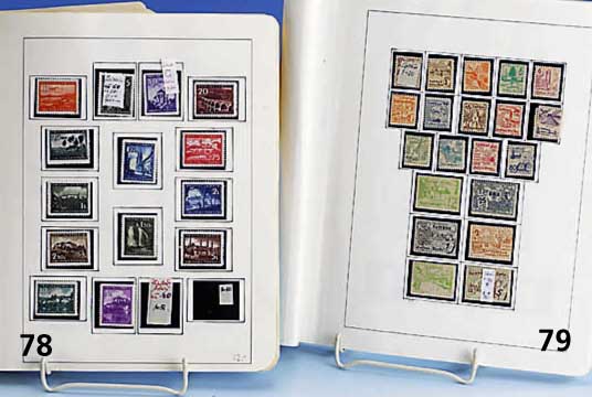 Briefmarken-Sammlung Besetzte Gebiete 2. Weltkrieg, div. Gebiete, selten ange- boten