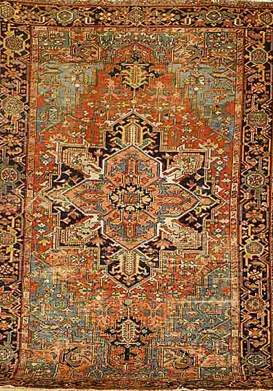 Heriz, Persien, um 1910, Wolle auf Baumwolle, ca. 307 x 223 cm, SchÄtzwert: 3200.- EURO, EHZ: 4