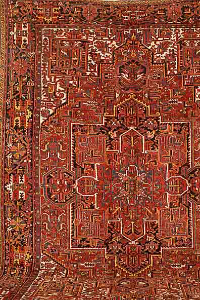 Heriz, Persien, ca. 50 Jahre, Wolle auf Baumwolle, ca. 374 x 264 cm, SchÄtzwert: 3300.- EURO, EHZ: 2-3