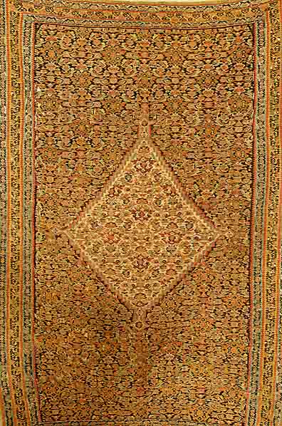Senneh Kelim, Persien, um 1900, Wolle auf Wolle, ca. 194 x 130 cm, EHZ: 5.SW 1100.-Euro.