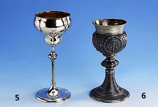 SchÜtzenpokal, deutsch dat. 1884, Reste alter Vergoldung, reicher Dekor mit Girlanden, Reichsadler, Wappen, etc., prunkvoll, H ca. 21 cm