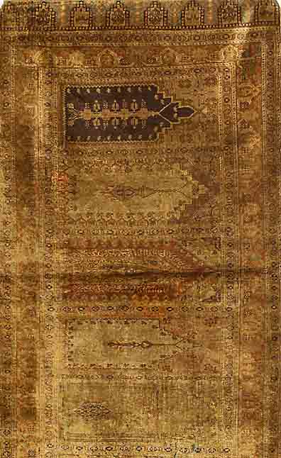 Kaiseri, TÜrkei, um 1900, reine Naturseide, ca. 224 x 81 cm, SchÄtzwert: 1800.- EURO, EHZ: 3-4
