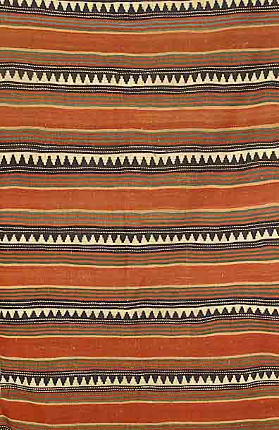 Schirwan Kelim Alt, Rußland, um 1910, Wolle auf Wolle, ca. 244 x 131 cm, SchÄtzwert: 2100.- EURO, EHZ: 3
