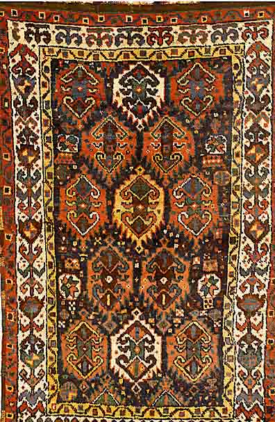 Bergama, Rußland, um 1880, Wolle auf Wolle, ca. 190 x 119 cm, SchÄtzwert: 2800.- EURO, EHZ: 3