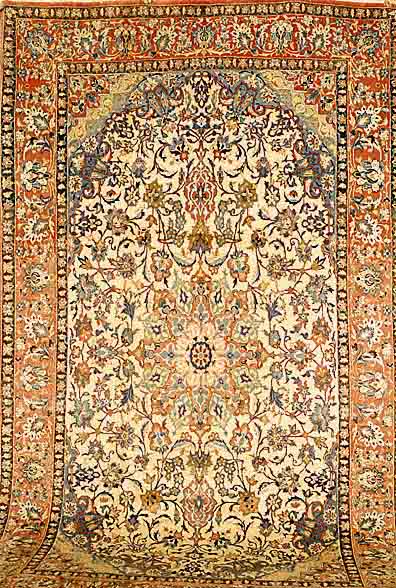 Nadjafabad, Persien, um 1950, Wolle auf Baumwolle, ca. 346 x 206 cm, SchÄtzwert: 2100.- EURO, EHZ: 3