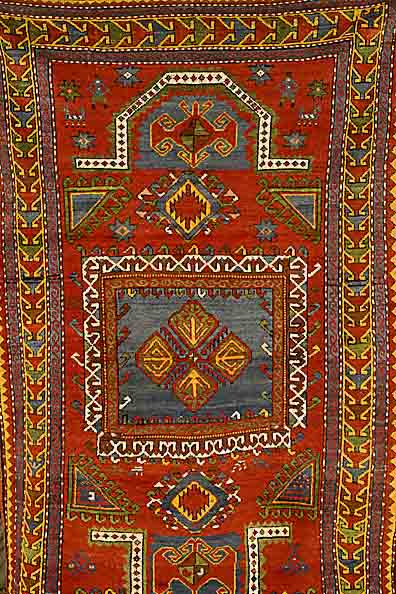 Fachalo, Rußland, um 1905, Wolle auf Wolle, ca. 200 x 120 cm, SchÄtzwert: 4000.- EURO, EHZ: 3