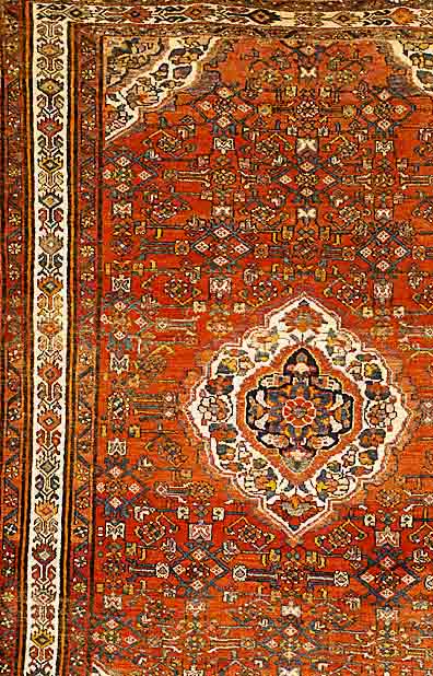 Hosseinabad, Persien, ca. 60 Jahre, Wolle auf Baumwolle, ca. 295 x 217 cm, SchÄtzwert: 950.- EURO.EHZ 2