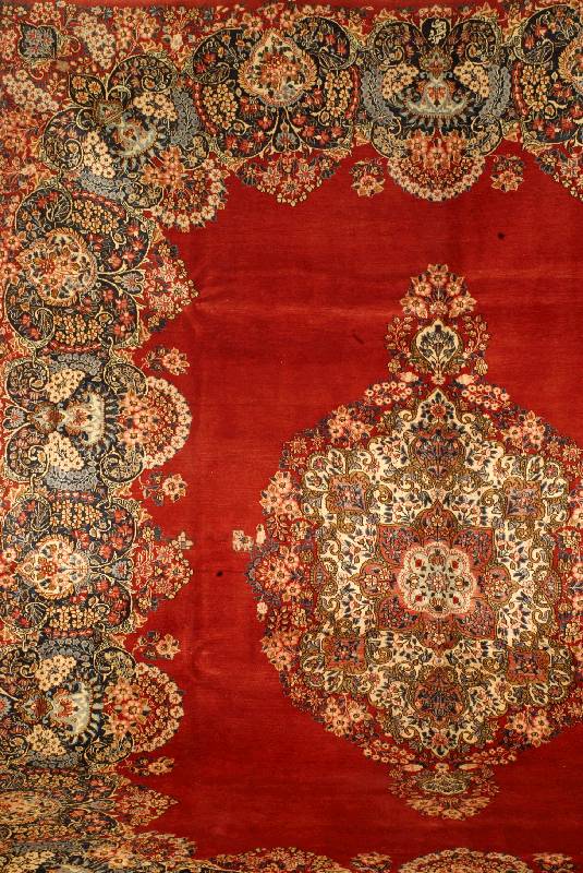 Birdjand Alt, Persien, ca. 50 Jahre, Wolle auf Baumwolle, ca. 421 x 325 cm, SchÄtzwert: 3900.- EURO.Ehz 3.