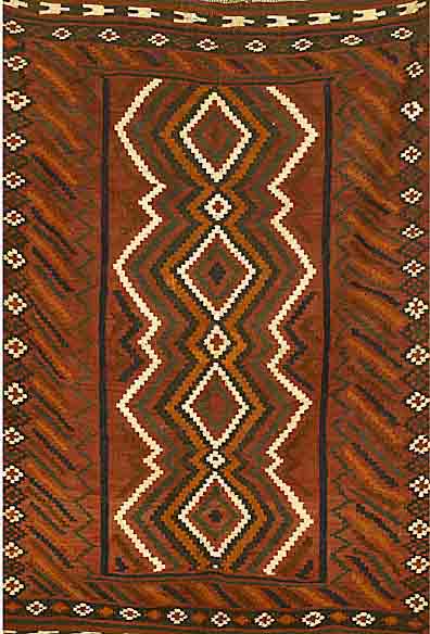 Kelim, Afghanistan, ca. 40 Jahre, Wolle auf Wolle, ca. 200 x 135 cm, SchÄtzwert: 750.- EURO, EHZ: 2