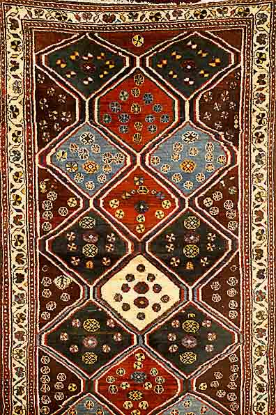 Songhor, Persien, ca. 50 Jahre, Wolle auf Baumwolle, ca. 230 x 130 cm, SchÄtzwert: 850.- EURO, EHZ: 3