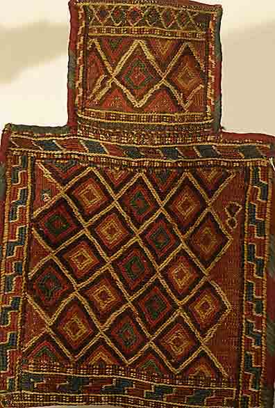 Salztasche Shahsawan, Persien, um 1920, Wolle auf Wolle, ca. 45 x 30 cm, SchÄtzwert: 750.- EURO, EHZ: 2