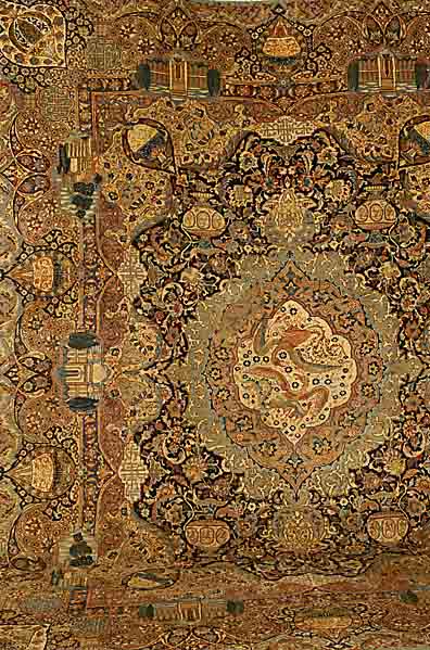 Kaschmar, Persien, ca. 40 Jahre, Wolle auf Baumwolle, ca. 384 x 300 cm, SchÄtzwert: 1800.- EURO, EHZ: 4