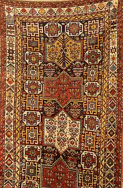 Kazak, Rußland, um 1920, Wolle auf Wolle, ca. 320 x 140 cm, SchÄtzwert: 3800.- EURO, EHZ: 2-3