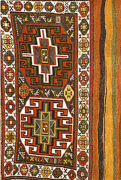 Mafresch Sumagh, Rußland, um 1935, Wolle auf Wolle, ca. 105 x 85 cm, SchÄtzwert: 850.- EURO, EHZ: 3