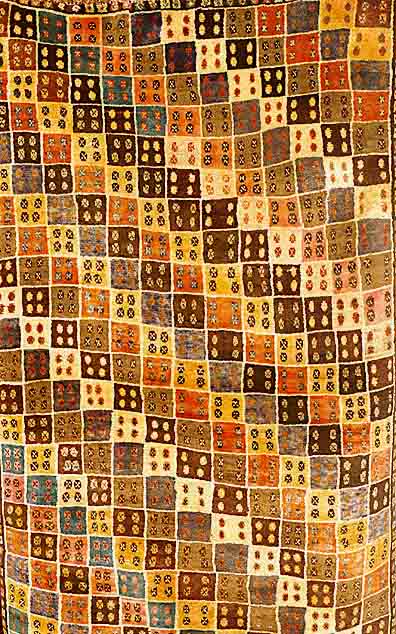 Gabbeh Alt, Persien, ca. 50 Jahre, Wolle auf Wolle, ca. 180 x 105 cm, SchÄtzwert: 650.- EURO, EHZ: 3