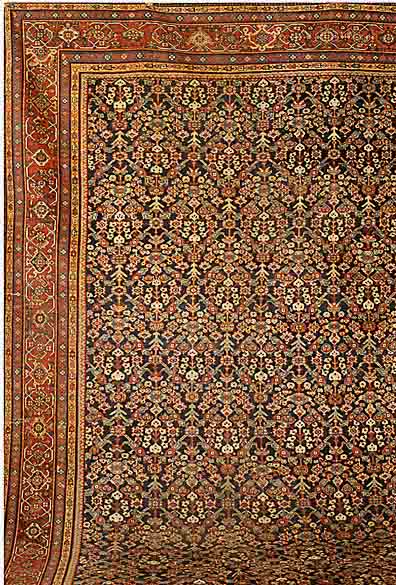 Sarogh Mahal, Persien, um 1930, Wolle auf Baumwolle, ca. 389 x 276 cm, SchÄtzwert: 3900.- EURO, EHZ: 4