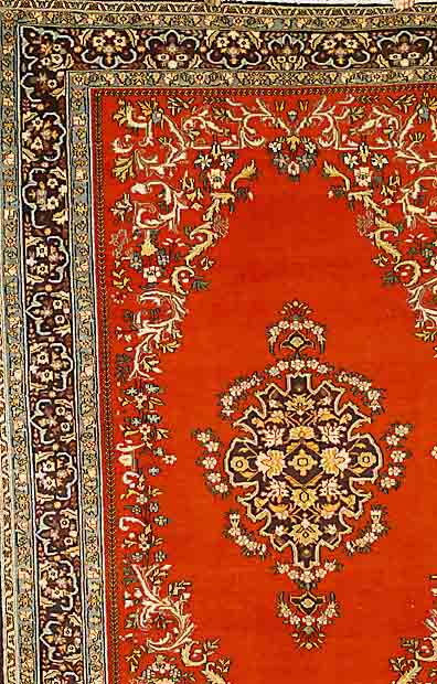 Ghom Alt, Persien, ca. 50 Jahre, Wolle auf Wolle, ca. 285 x 197 cm, SchÄtzwert: 1350.- EURO.EHZ 3