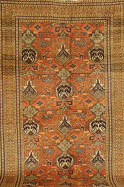 Shirwan, Rußland, ca. 40 Jahre, Wolle auf Baumwolle, ca. 280 x 160 cm, SchÄtzwert: 1350.- EURO, ReinigungsbedÜrftig, EHZ: 3