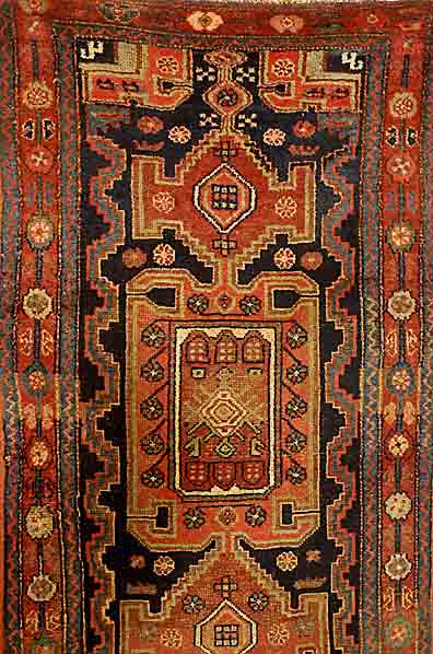 Bidjar Alt, Persien, um 1920, Wolle auf Wolle, ca. 220 x 110 cm, SchÄtzwert: 2200.- EURO, EHZ: 3-4
