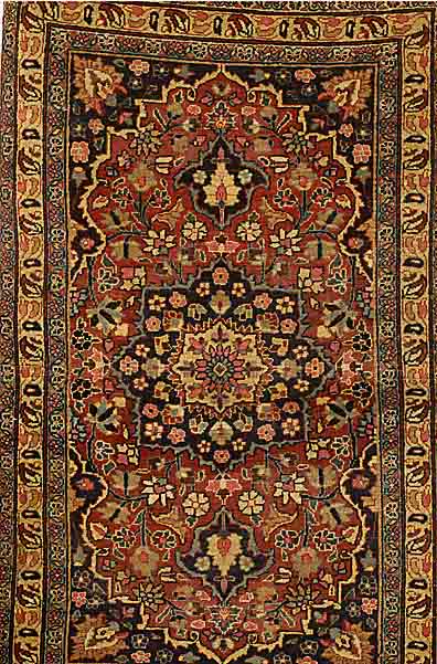 Bidjar, Persien, um 1940, Wolle auf Baumwolle, ca. 170 x 110 cm, SchÄtzwert: 650.- EURO, EHZ: 4