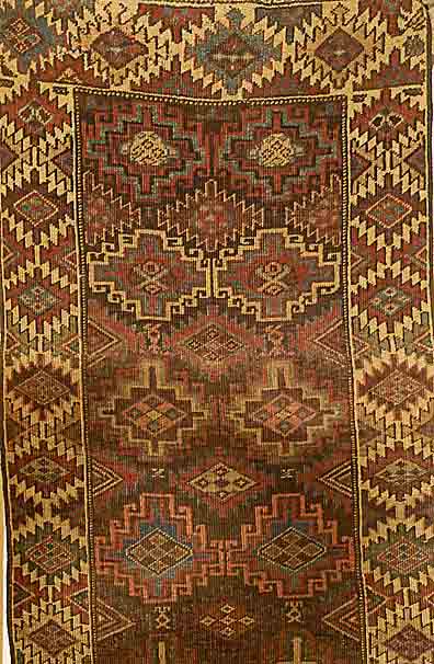 Garadje, Persien, um 1930, Wolle auf Wolle, ca. 210 x 95 cm, SchÄtzwert: 450.- EURO, EHZ: 3-4