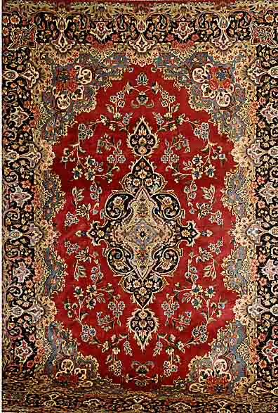 Yazd, Persien, ca. 40 Jahre, Wolle auf Baumwolle, ca. 313 x 202 cm, SchÄtzwert: 1450.- EURO, EHZ: 3, gereinigt.