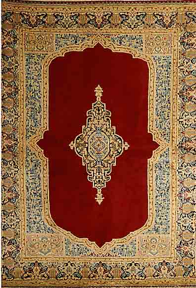 Kerman, Persien, ca. 40 Jahre, Wolle auf Baumwolle, ca. 255 x 193 cm, SchÄtzwert: 1100.- EURO, EHZ: 2-3, gereinigt.