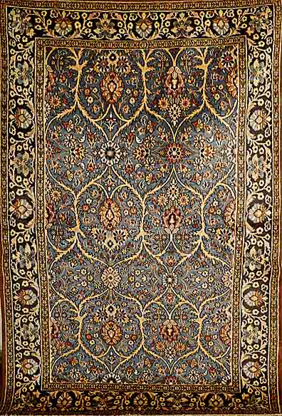 Ghom, Persien, ca. 40 Jahre, Wolle auf Baumwolle, ca. 204 x 130 cm, SchÄtzwert: 1500.- EURO, EHZ: 2, gereinigt
