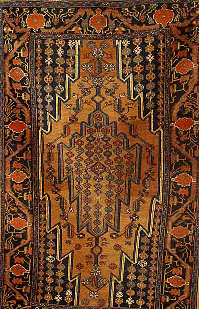 Mazlaghan, Persien, ca. 50 Jahre, Wolle auf Baumwolle, ca. 203 x 124 cm, SchÄtzwert: 650.- EURO, EHZ: 3