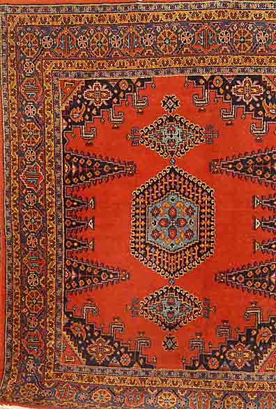 Wiss, Persien, ca. 30 Jahre, Wolle auf Baumwolle, ca. 236 x 184 cm, SchÄtzwert: 650.- EURO, EHZ: 2-3