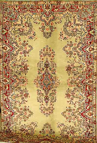 Lawar, Persien, ca. 50 Jahre, Wolle auf Baumwolle, ca. 243 x 151 cm, SchÄtzwert: 1050.- EURO, EHZ: 2-3