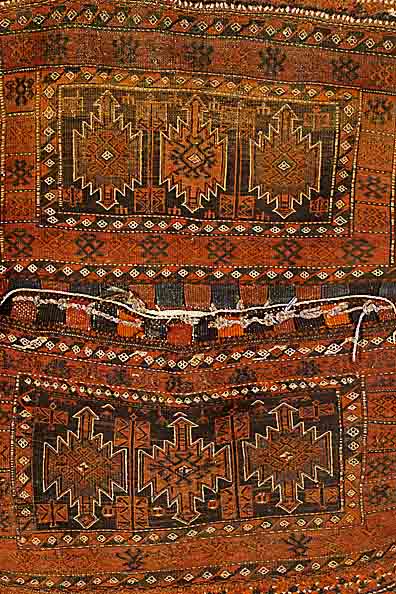 Doppeltasche sumakh, Persien, um 1930, Wolle auf Wolle, ca. 115 x 160 cm, EHZ: 3-4