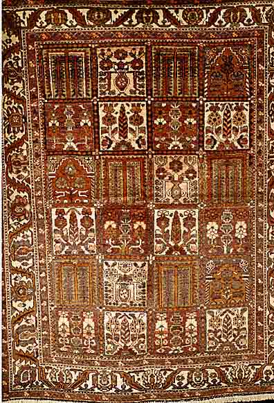 Bachtiar, Persien, ca. 40 Jahre, Wolle auf Baumwolle, ca. 198 x 150 cm,SchÄtzwert: 850.- EURO, EHZ: 3