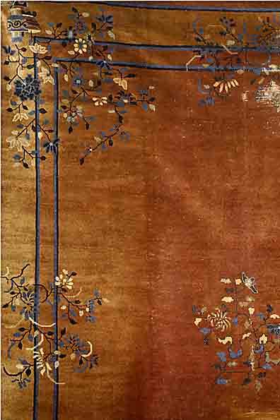 China Alt, China, um1910, Wolle auf Baumwolle, ca. 382 x 300 cm, SchÄtzwert: 2500.- EURO, EHZ: 4-5