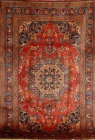 Sabsewar, Persien, ca. 20 Jahre, Wolle auf Baumwolle, ca. 289 x 193 cm, SchÄtzwert: 1250.- EURO, EHZ: 3