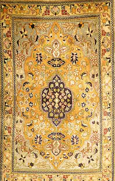 TÄbriz Tabatabai, Persien, ca. 30 Jahre, Wolle auf Baumwolle, ca. 153 x 96 cm, SchÄtzwert: 780.- EURO, EHZ: 3, gereinigt.