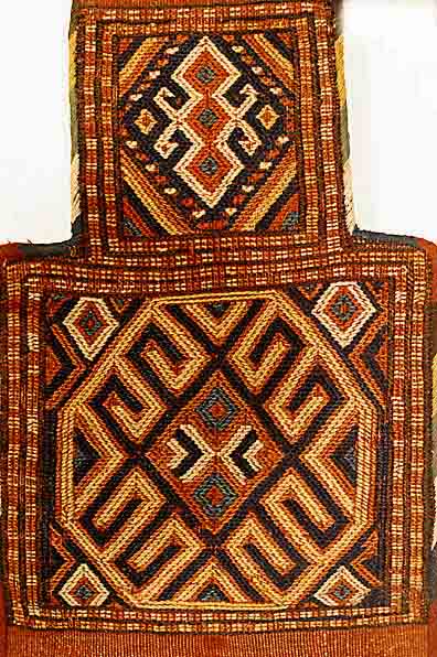 Salztasche, Persien, ca. 40 Jahre, Wolle auf Wolle, ca. 43 x 27 cm, EHZ: 2