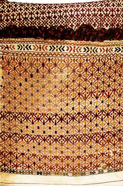 Doppeltasche, Ghaschgai, ca. 65 Jahre, Wolle auf Baumwolle, ca. 108 x 38 cm, EHZ: 2