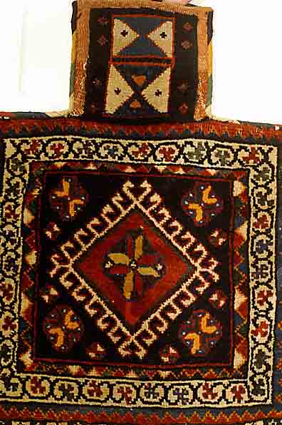 Salztasche, Gashgai, ca. 40 Jahre, Wolle auf Wolle, ca. 62 x 47 cm, EHZ: 2