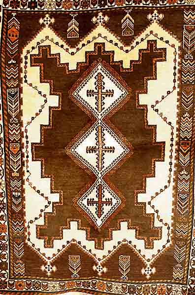 Sirjan, Persien, ca. 40 Jahre, Wolle auf Baumwolle, ca. 207 x 154 cm, SchÄtzwert: 450.- EURO, EHZ: 2-3