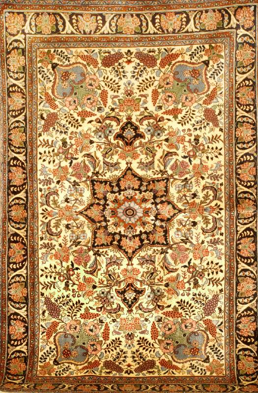 Rosenbidjar, Persien, ca. 10 Jahre, Wolle a uf Baumwolle, ca. 211 x 140 cm, SchÄtzwert: 1150.- EURO, ca. 450.000 Kn/qm. Ehz: 2 (sehr g uter ...