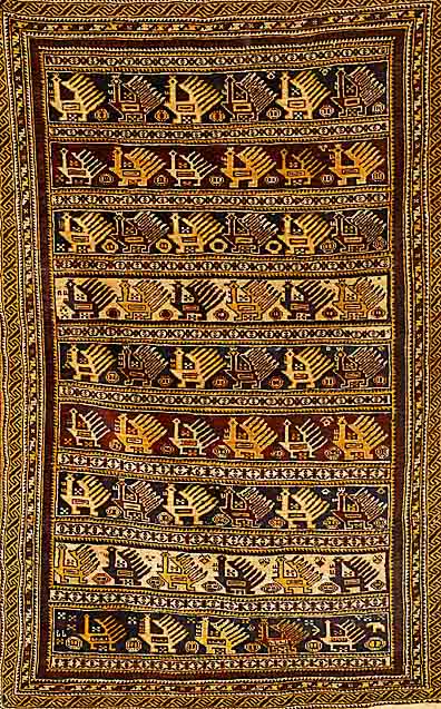 Belutsch, Afghanistan, ca. 35 Jahre, Wolle auf Wolle, ca. 181 x 117 cm, SchÄtzwert: 480.- EURO, EHZ: 2