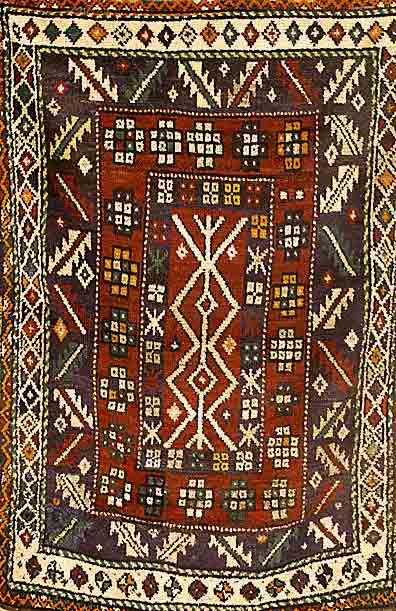 Bergama, TÜrkei, um 1920, Wolle auf Wolle, ca. 151 x 104 cm, SchÄtzwert: 850.- EURO, EHZ: 2-3