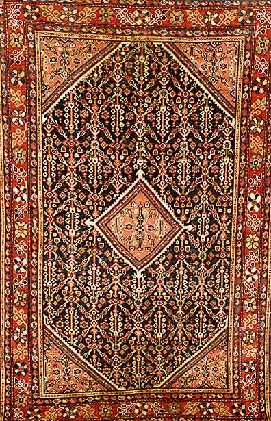 Sarogh Mahal, Persien, ca. 60 Jahre, Wolle auf Baumwolle, ca. 205 x 130 cm, SchÄtzwert: 850.- EURO, EHZ: 3-4