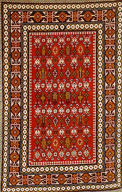 Shirwan, Rußland, ca. 40 Jahre, Wolle auf Baumwolle, ca. 146 x 98 cm, SchÄtzwert: 950.- EURO, EHZ: 2